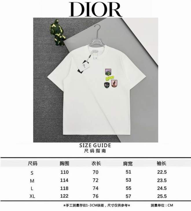 Dior T Shirts Short _SKUDiorS-XLm6tx3415701